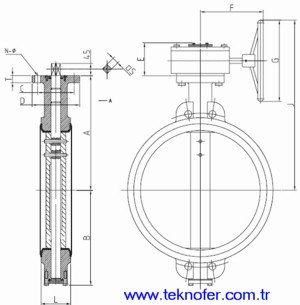 wafer kelebek vana 202-302