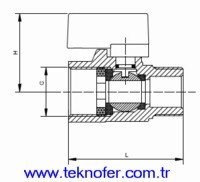 Mini küresel vana teknik çizimi