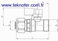 Rakorlu mini küresel vana teknik resmi 111