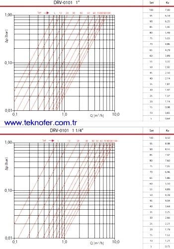 pirinç statik basınç vanası akış diyagramı 2 DRV-0101